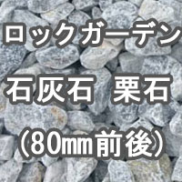 ロックガーデン用の石灰石小グリ石 80